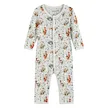 Forest fairy tale patterns print baby jumpsuit